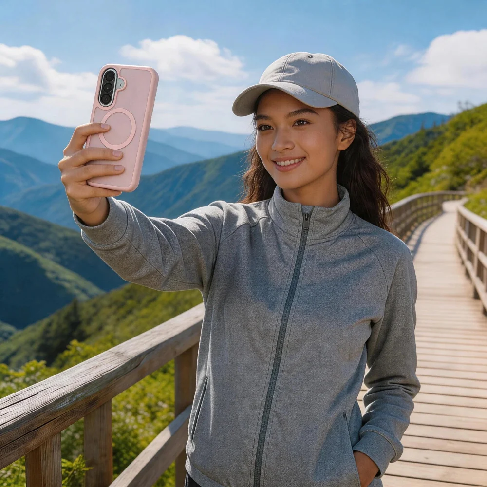 Tech-Protect MagMat MagSafe kryt na Samsung Galaxy A36 / A56 / A37 5G, ružový ružový