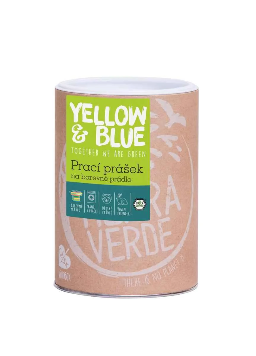 TIERRA VERDE  Prací prášok na farebnú bielizeň 1×850 g, prací prášok