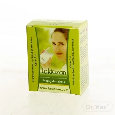 LAKTAZAN KVAPKY DO MLIEKA 1×7 ml, kvapky do mlieka