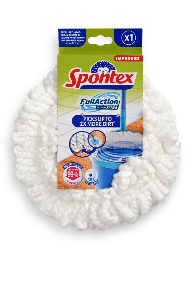 Spontex Full Action System X'tra náhrada 1×1 ks, náhrada na mop