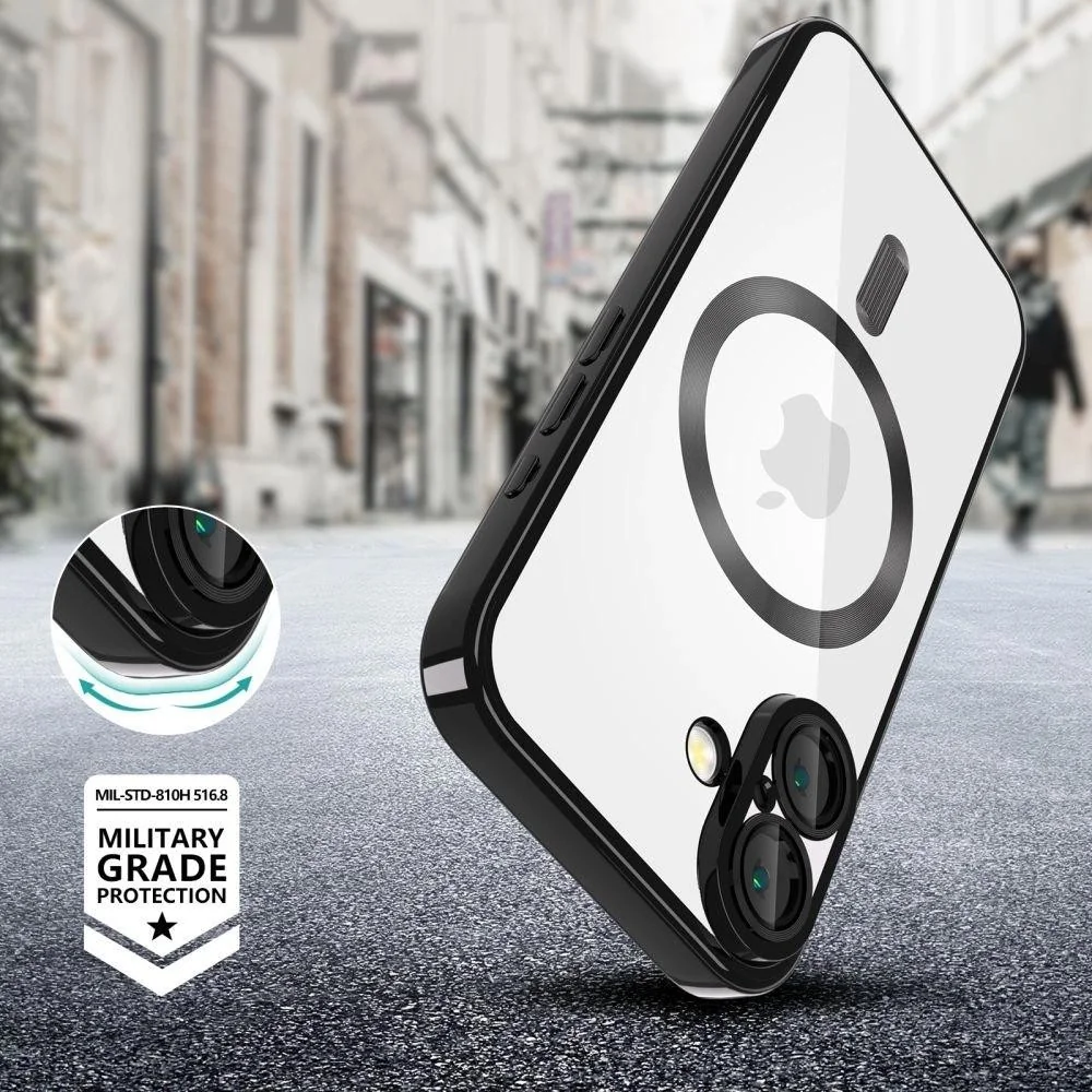 MagFlex MagSafe obal na iPhone 16 - Zlatá Elegantná ochrana