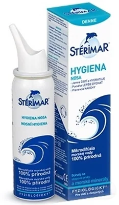 STERIMAR Hygiena nosa 1×100 ml, nosový sprej s obsahom morskej vody