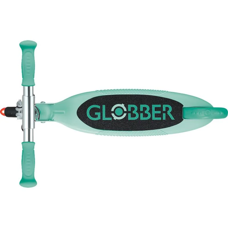 GLOBBER - detská skladacia kolobežka Junior - Flow Foldable Junior Lights - Mint