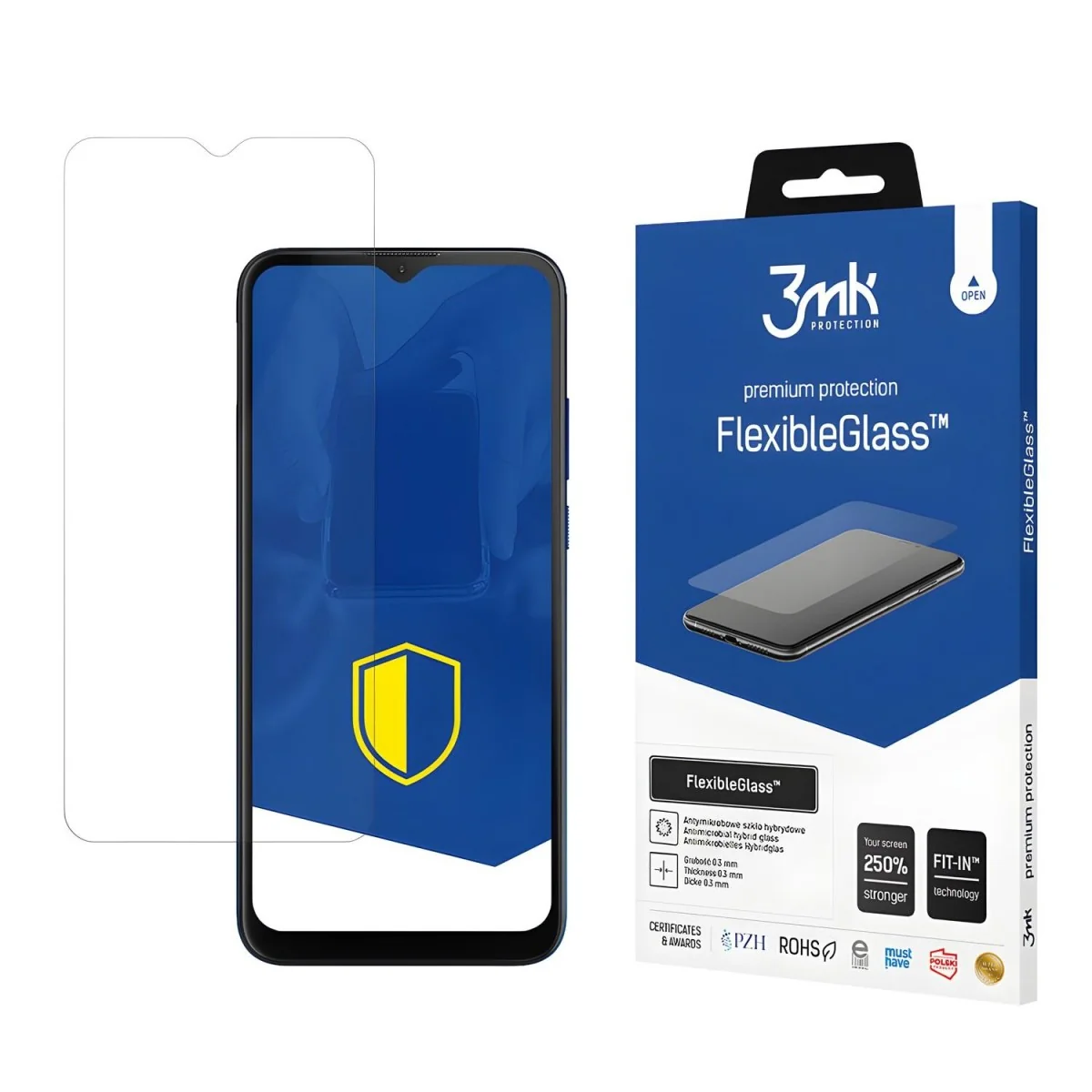 Ochranné hybridné sklo pre Motorola Moto G8 Power Lite