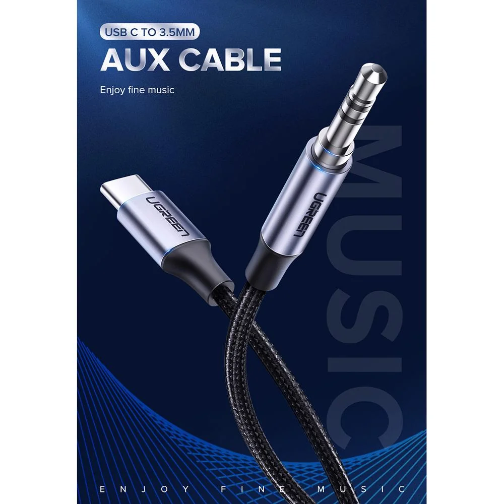 Adaptér zvukového kábla - Typ C na jack 3,5 mm - 1 m