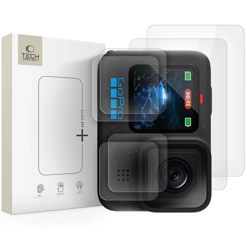 Tech-Protect Glass Fit 2x ochranné sklo na GoPro Hero 9 / 10 / 11 / 12