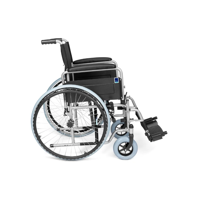 Invalidný vozík BASIC H011 – oceľový, 48 cm 48 cm