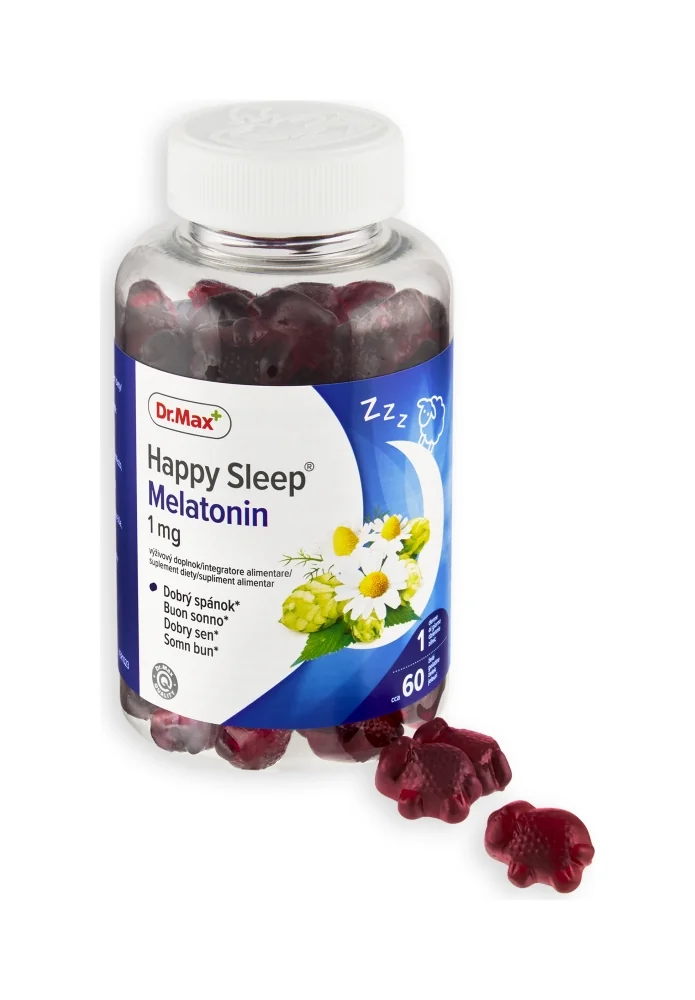 Dr. Max Happy Sleep Melatonin 1×60 ks, želé