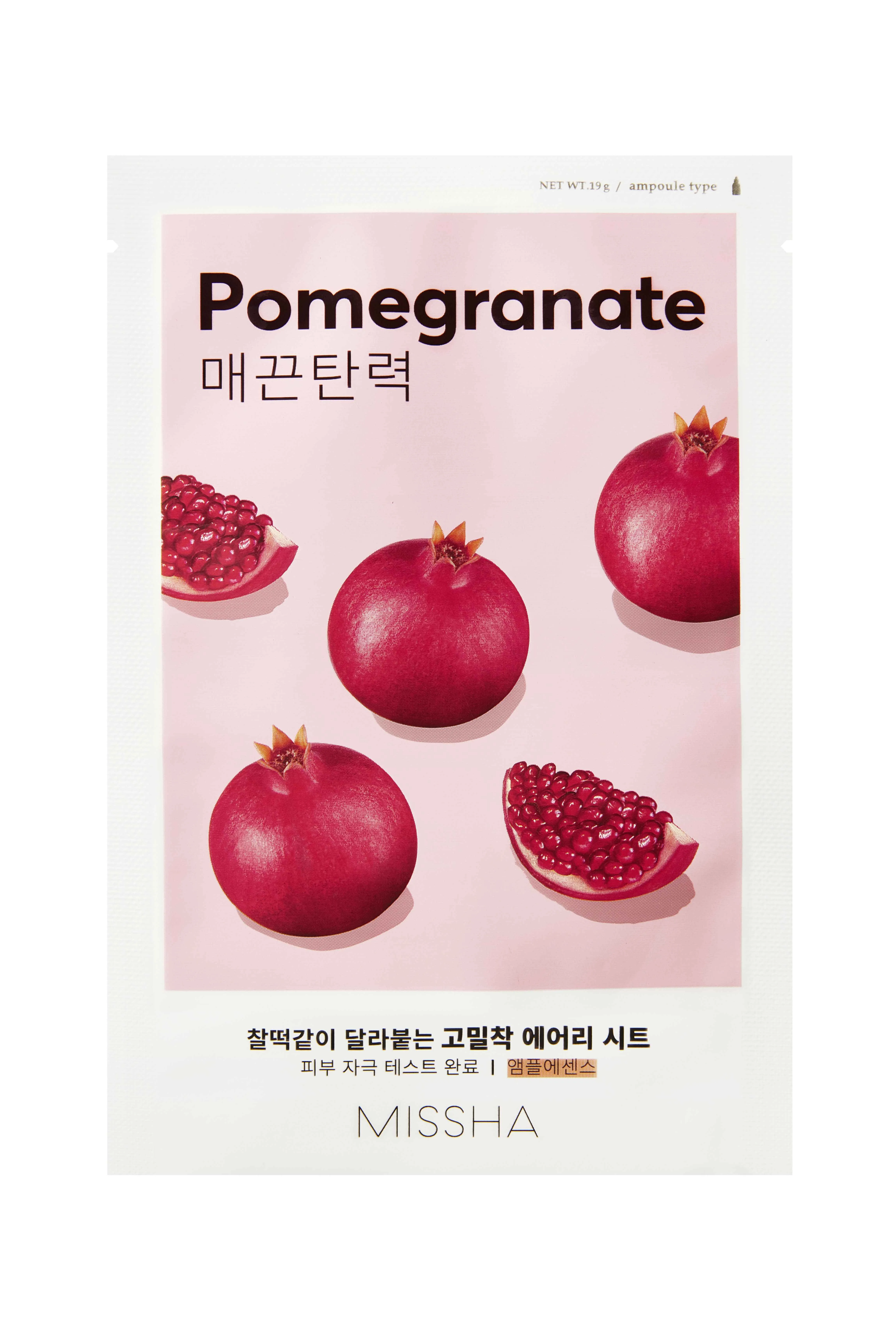 Missha Airy Fit Sheet Mask Pomegranate 19 g / 1 sheet