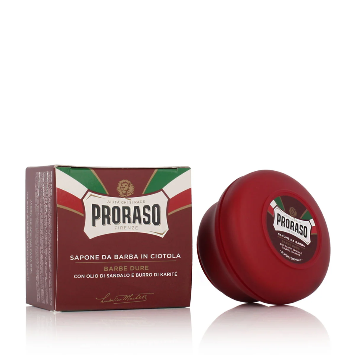 Vyživujúce mydlo na holenie Proraso Nourish Shave soap jar 150ml