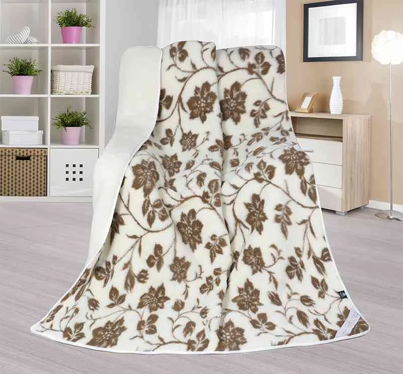 Deka DUO Vlna Europ. Merino 9120/593 155x200 tapia 1×1 ks, bavlnená deka