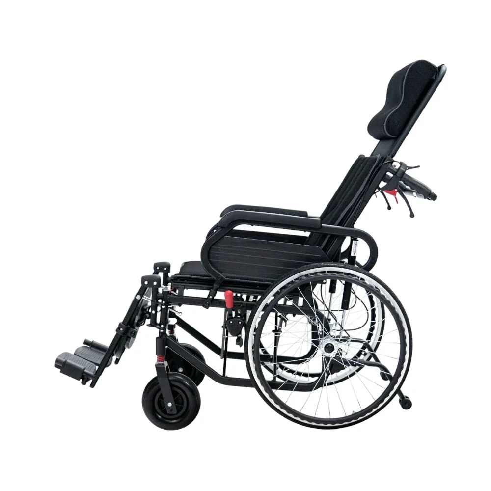 Invalidný vozík s funkciou stabilizácie chrbtice a hlavy NEURO TIM 46 cm