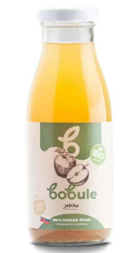 BOBULE  JABLKO 250ML 1×250 ml, ovocná šťava