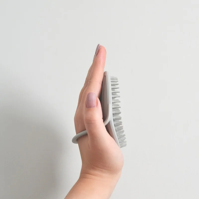 SHNUGGLE Detská kefa Grey 1×1 ks