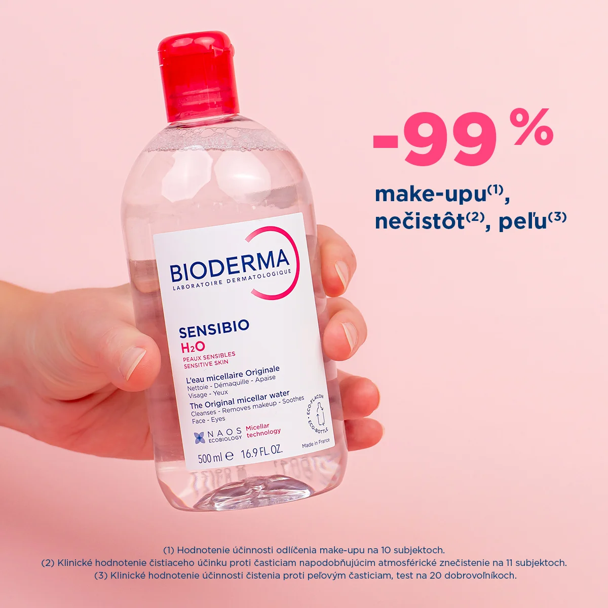 Bioderma Sensibio darčekový balíček pre citlivú pleť a vrásky 1 set
