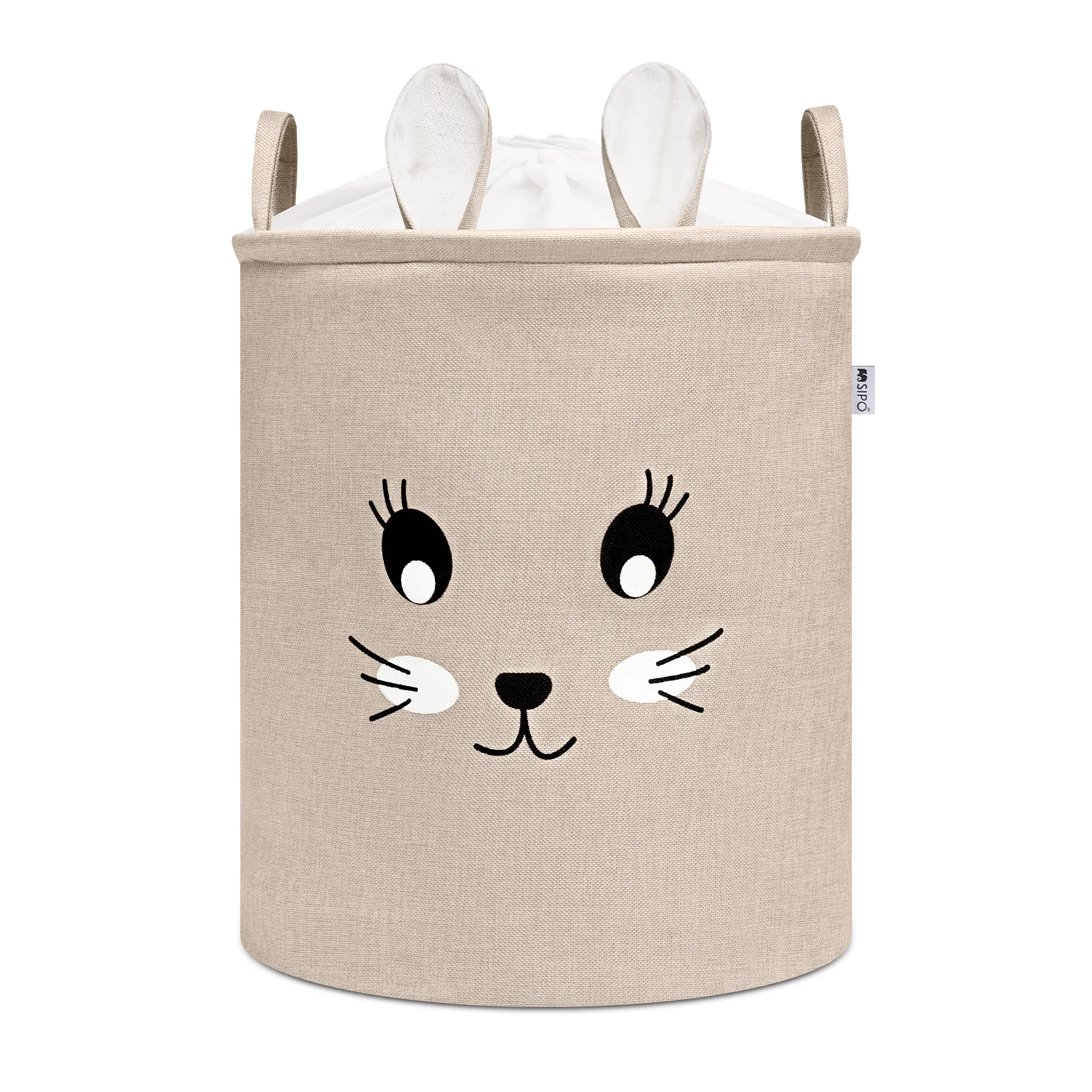 SIPO Premium kôš na hračky XL so šnúrkou, skladací, 63 l, Rabbit