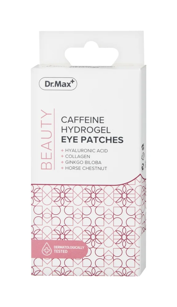Dr. Max CAFFEINE HYDROGEL EYE PATCHES 1×8 ks, hydrogélové náplasti