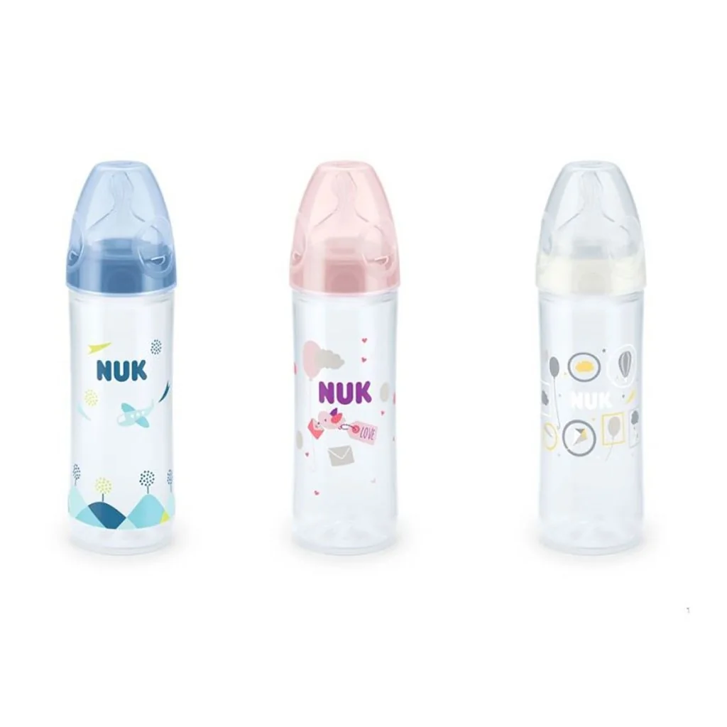 Dojčenská fľaša NUK LOVE 250 ml, 6-18 m biela , 20C54667