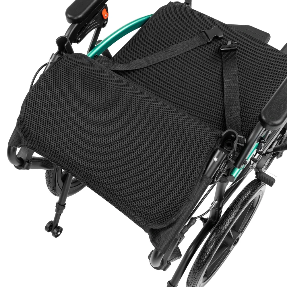 Ľahký hliníkový skladací invalidný vozík Activ-Tim - priemer kolies 16" - Šírka - 46 cm
