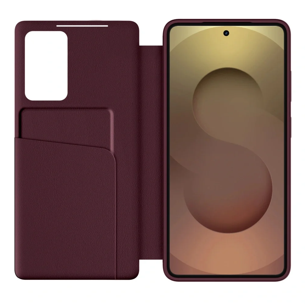 Tech-Protect Smart Wallet knižkové puzdro na Samsung Galaxy S26 Ultra, bordové bordové