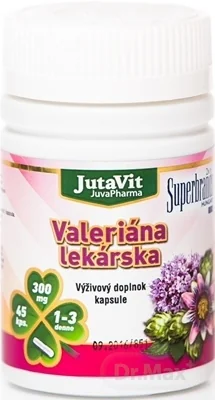 JutaVit Valeriána lekárska 1×45 cps, výživový doplnok