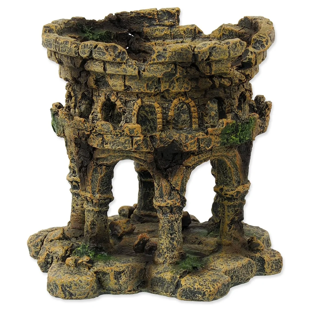 Dekorácia Aqua Excellent Zrúcanina hradu 12,5x12x12cm