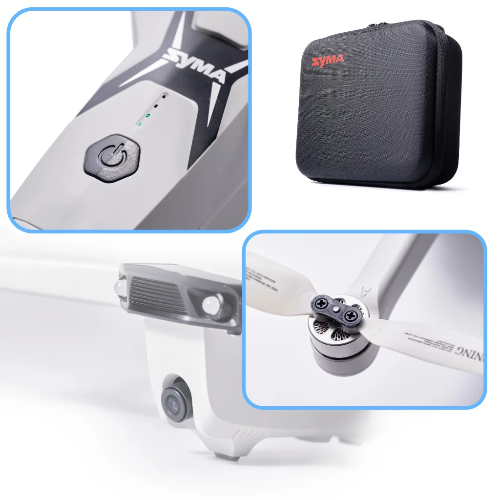 Dron SYMA Z6 PRO GPS – 2K kamera, FPV 5G, bezkomutátorové motory, let 25 min