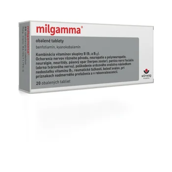 MILGAMMA 1×20 tbl, obalené tablety