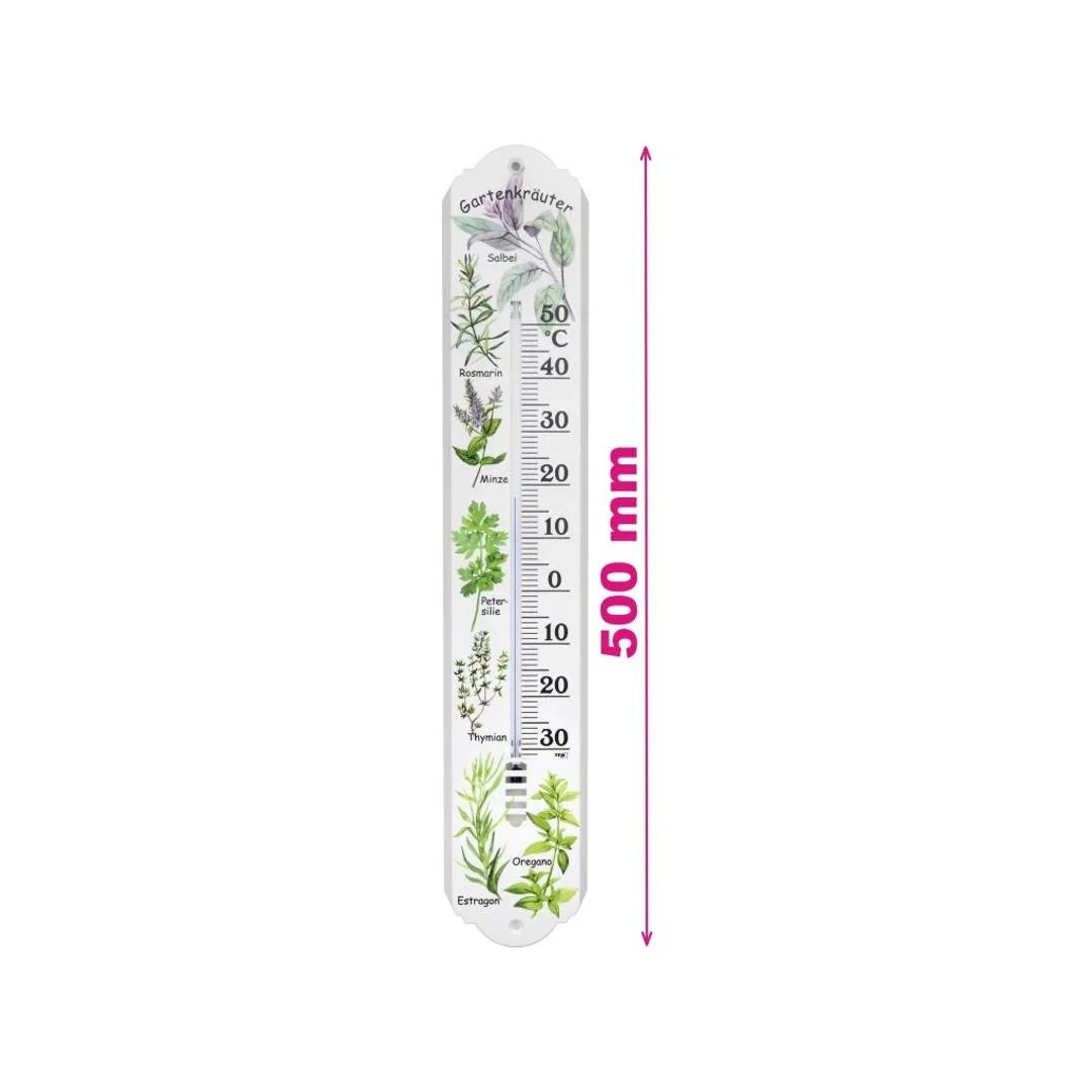 TFA 12.3040.21 teplomer exteriérovo - interiérový Gartenkräuter plastový
