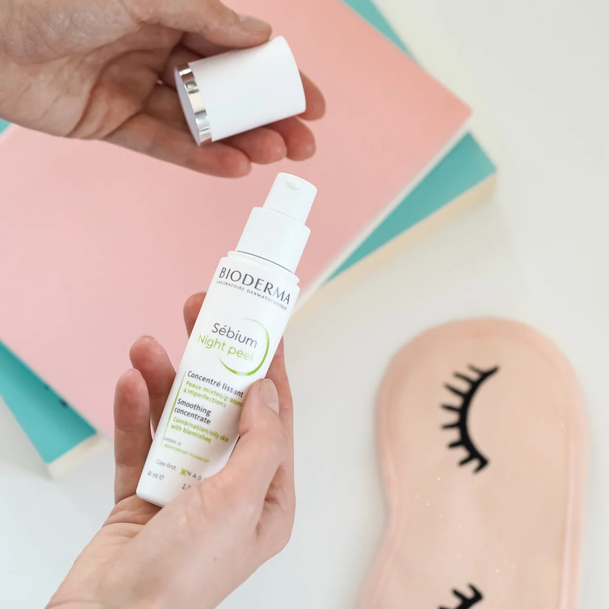 BIODERMA Sébium Night Peel jemný chemický peeling 1×40 ml, pleťový peeling