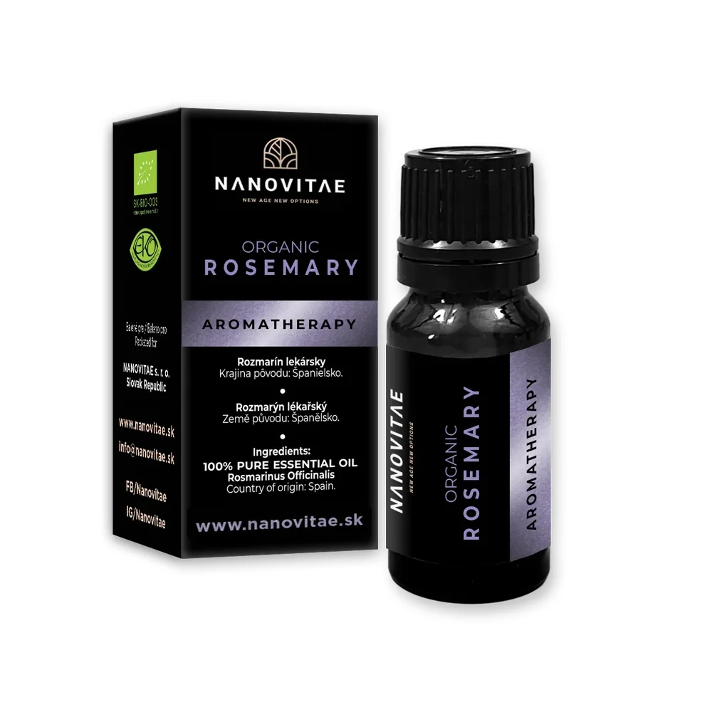 ROZMARÍN esenciálny olej – ORGANIC quality 10ml