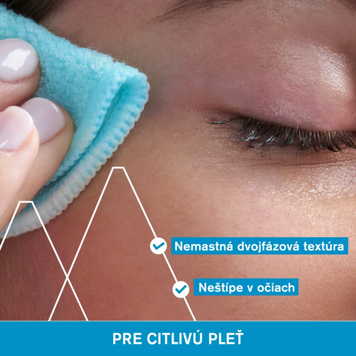 URIAGE Waterproof Eye Make-up remover, 100ml 1×100 ml, odličovač vodeodolného make-upu