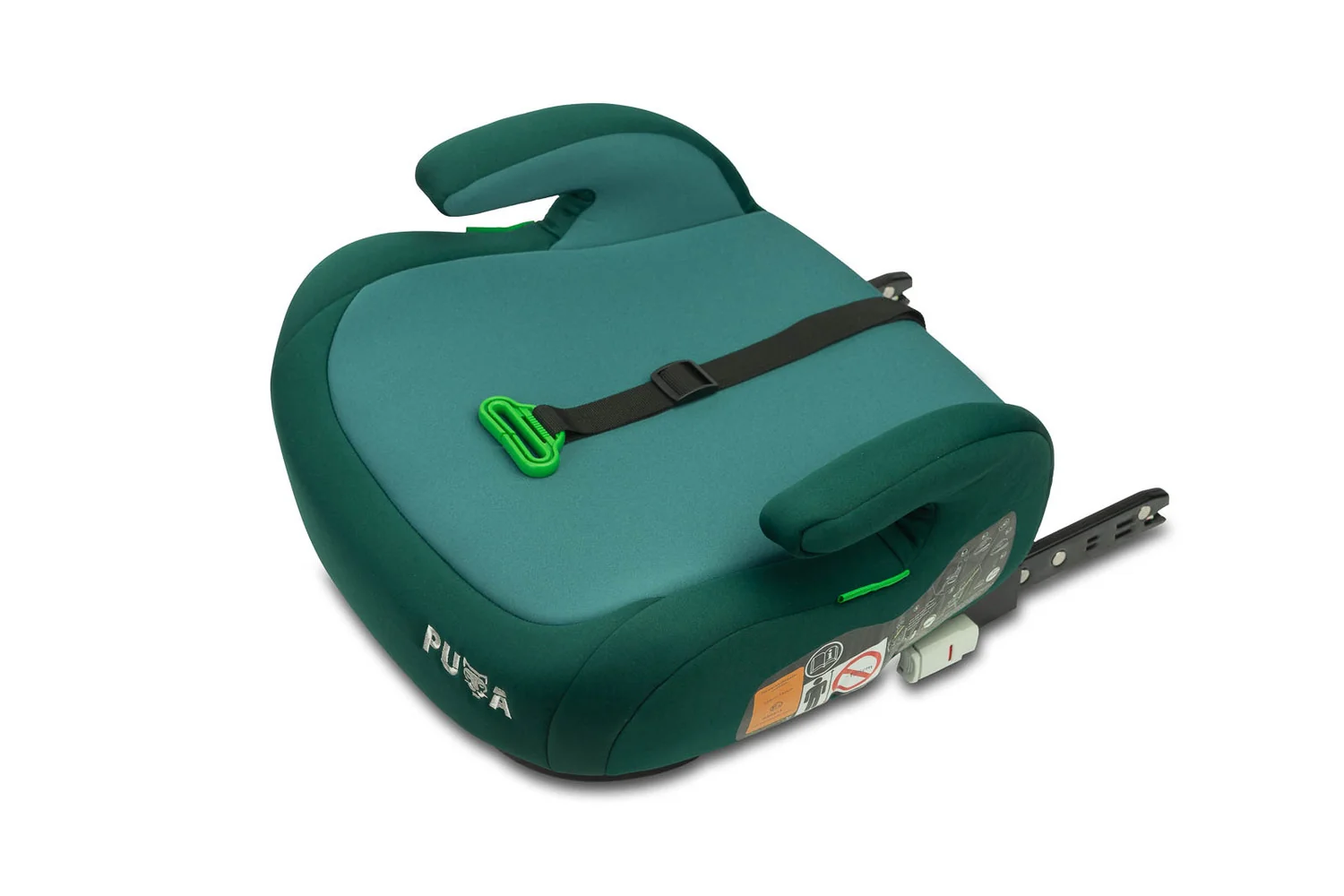 Podsedák do auta, isofix I-SIZE Puma - zelený 