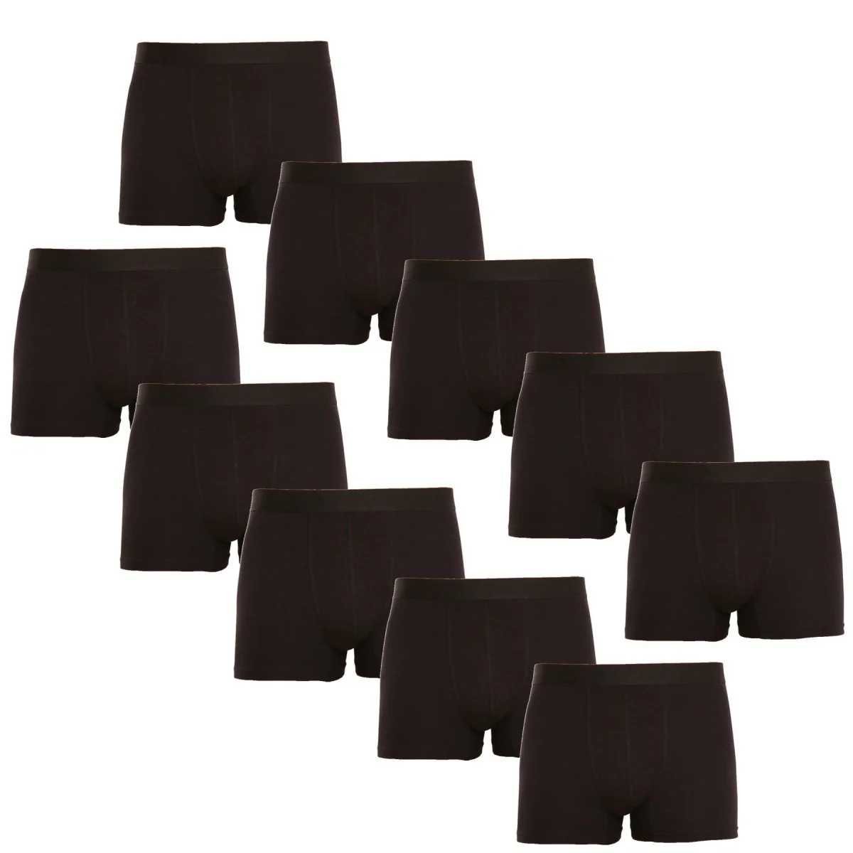 10PACK pánske boxerky čierne (10NB001) 4XL