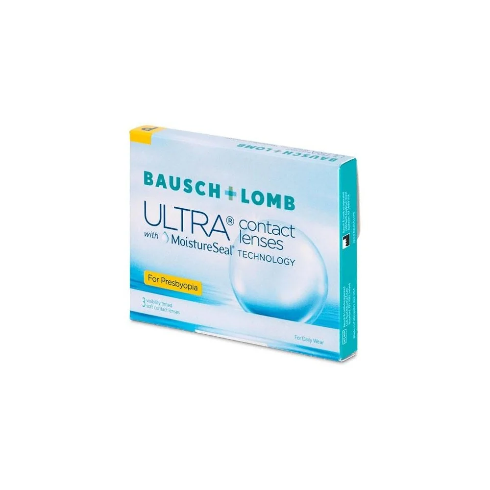 Mesačné ULTRA for Presbyopia (3 šošoviek) Dioptrie: -8.5, Zakrivenie: 8.5, Adícia: Low