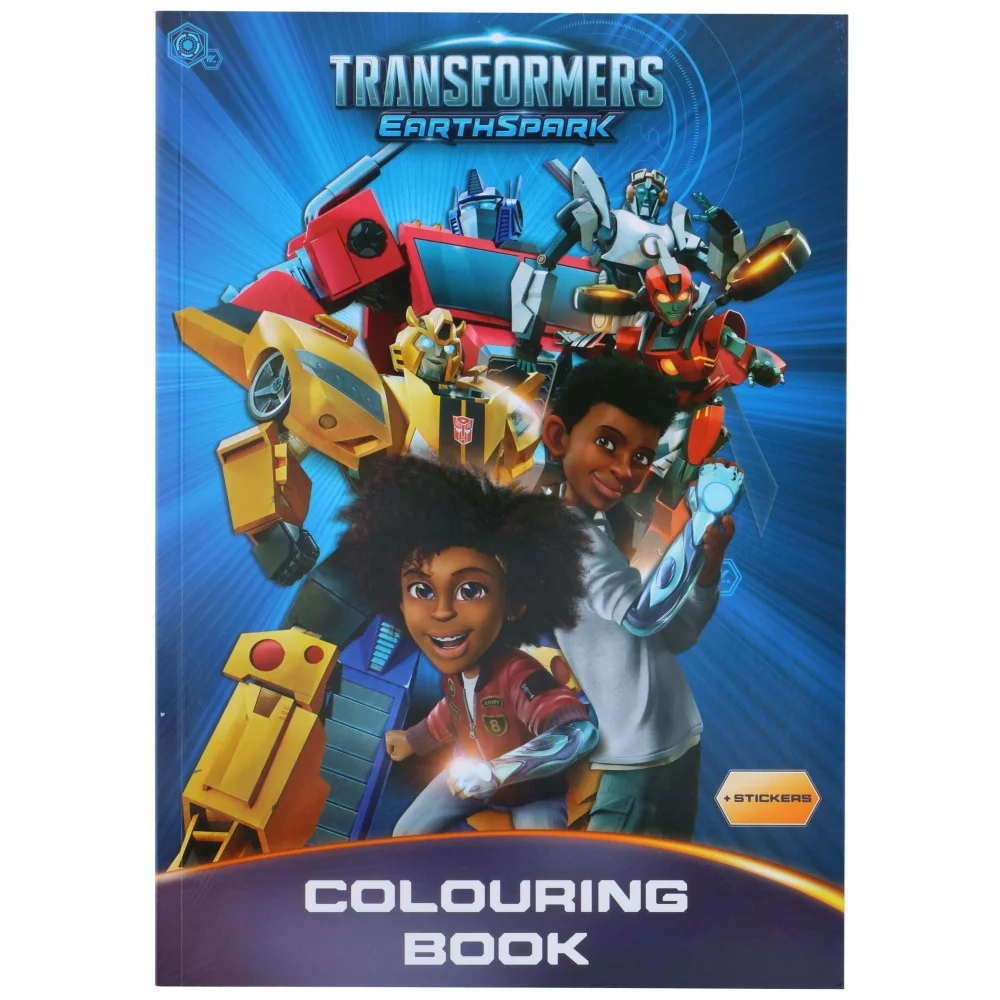 Omaľovánka Transformers A4 48strán + 2str. nálepky-MOVEO