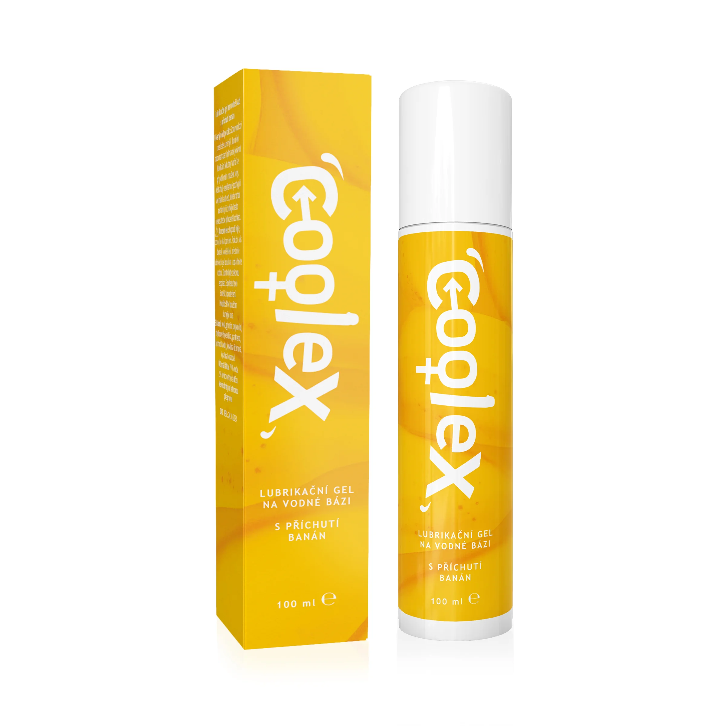 Coolex LG na vodnej báze Banán (airless) 100 ml