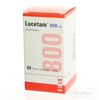 Lucetam 800 mg 1×30 tbl, mozgový stimulant