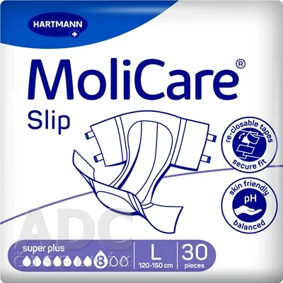 MoliCare Slip Super Plus 8 kvapiek L 1×30 ks, inkontinenčné nohavičky
