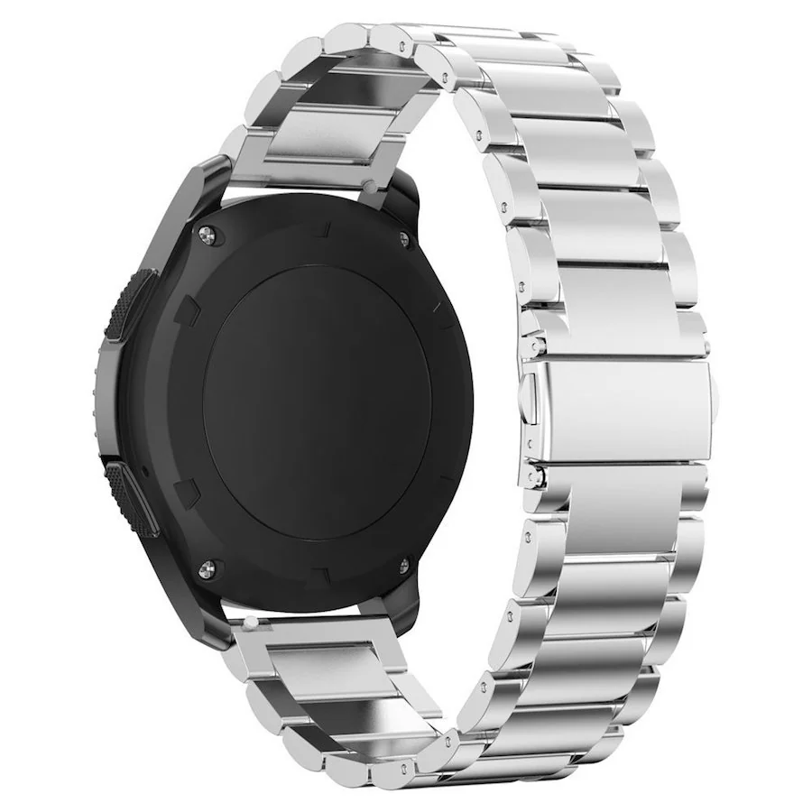 BStrap Stainless Steel remienok na Xiaomi Amazfit Stratos 2/2S/3 silver