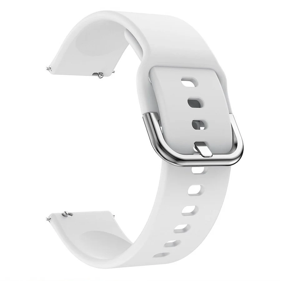 BStrap Silicone V2 remienok na Xiaomi Amazfit Bip white