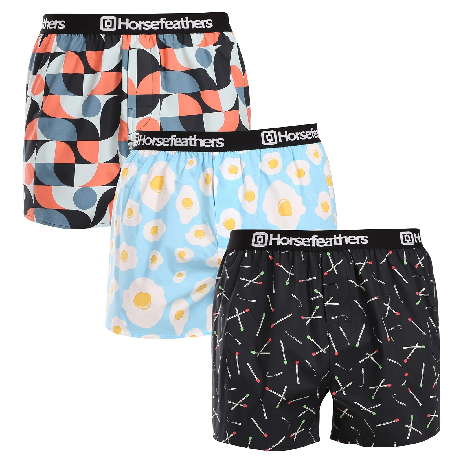 3PACK pánske trenky Frazier Bundle 7 (AM096J) M