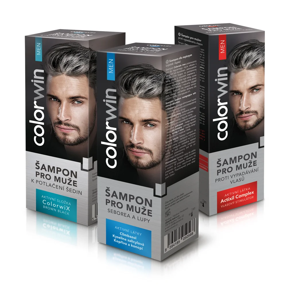 Colorwin Men Šampón seborea a lupiny 150 ml