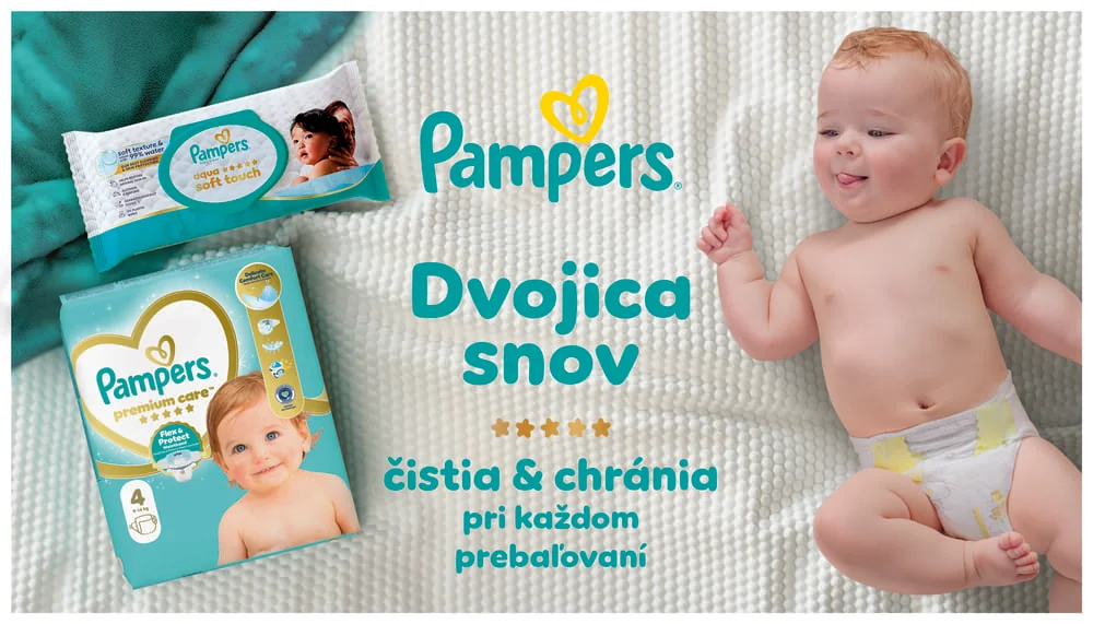 Pampers Premium Care detské plienky veľkosť 4, 9kg-14kg 156 ks