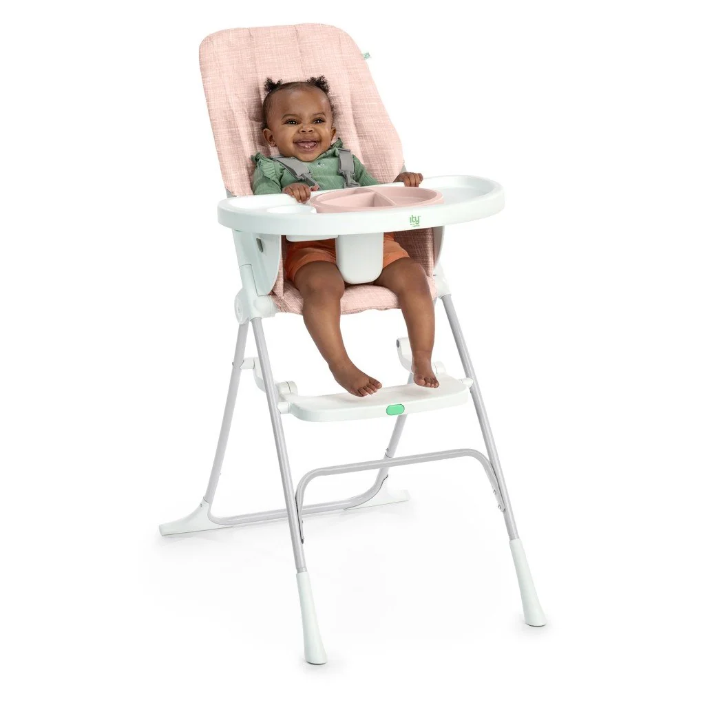 Stolička jedálenská skladacia Sun Valley™ Pink 6m+ do 15 kg