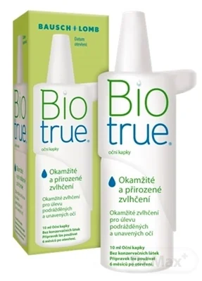 Biotrue očné kvapky 1×10 ml, očné kvapky