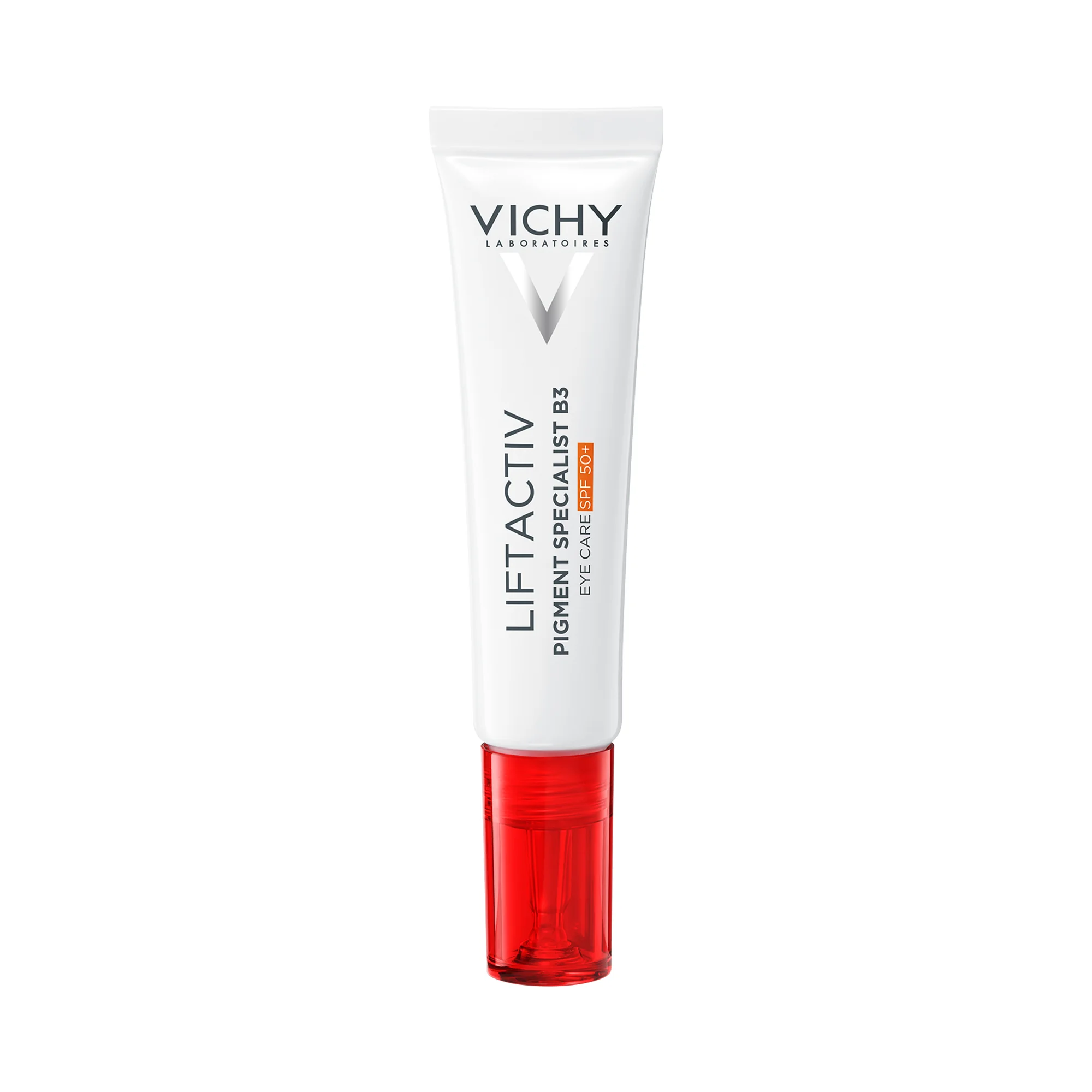VICHY Liftactiv Pigment Specialist B3 Očný krém SPF50+ pomáha korigovať tmavé škvrny a kruhy pod očami. 15 ml