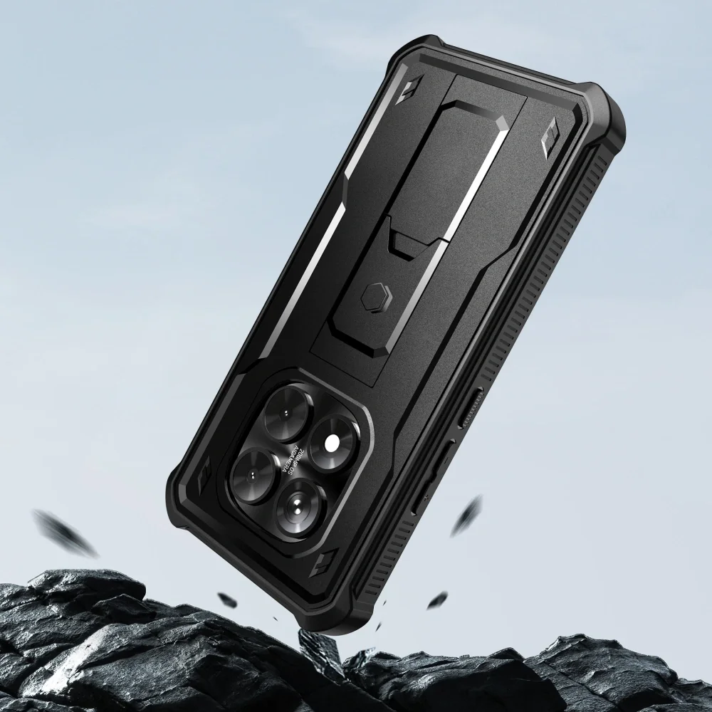 Tech-Protect Kevlar kryt na Xiaomi Redmi Note 14 Pro 5G / Poco X7 5G, čierny