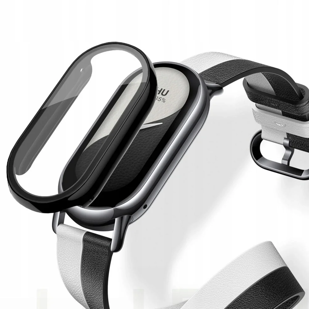 Tech-Protect Defense ochranné sklo na Xiaomi Smart Band 10 / 10 NFC, čierne ierne