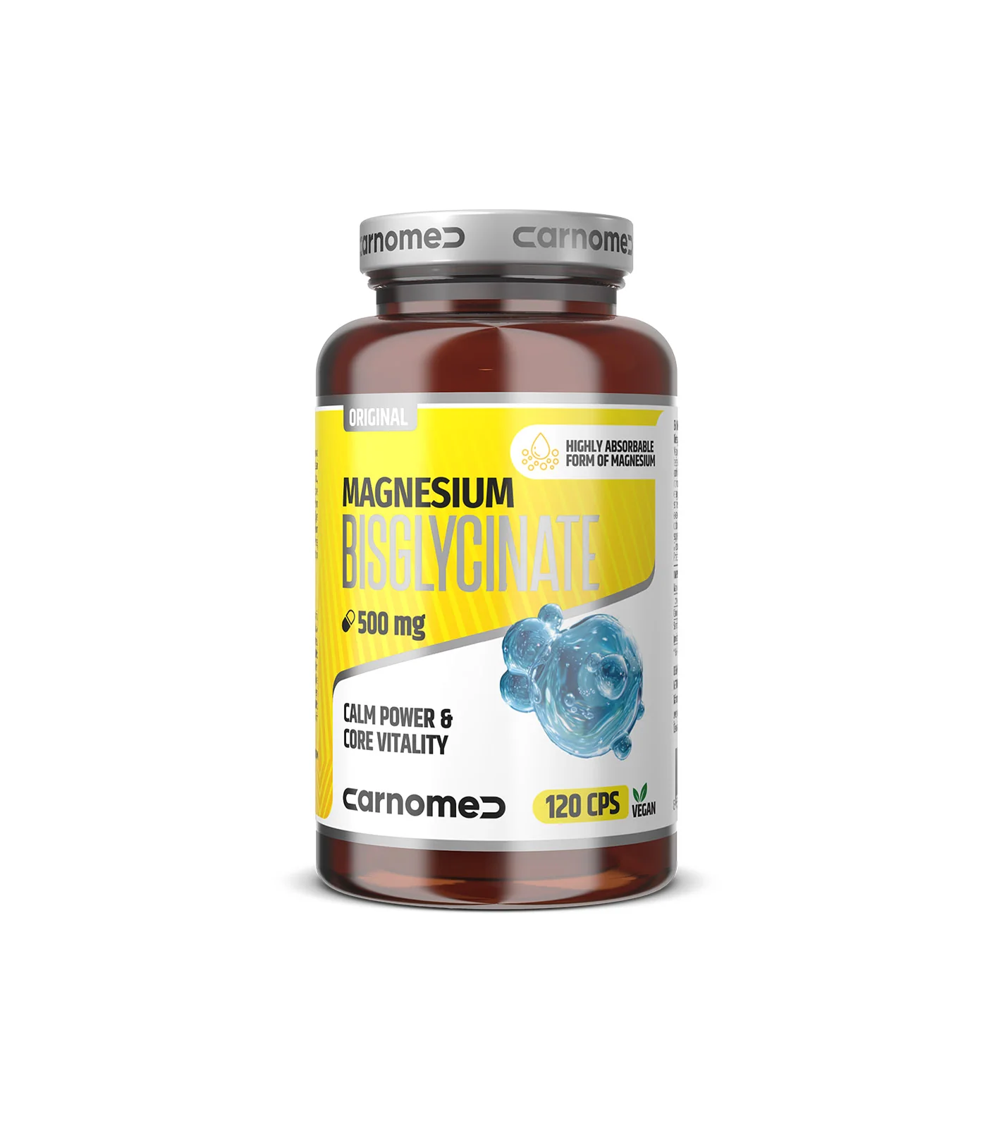 Carnomed Magnesium bisglycinate 500 mg 120 cps